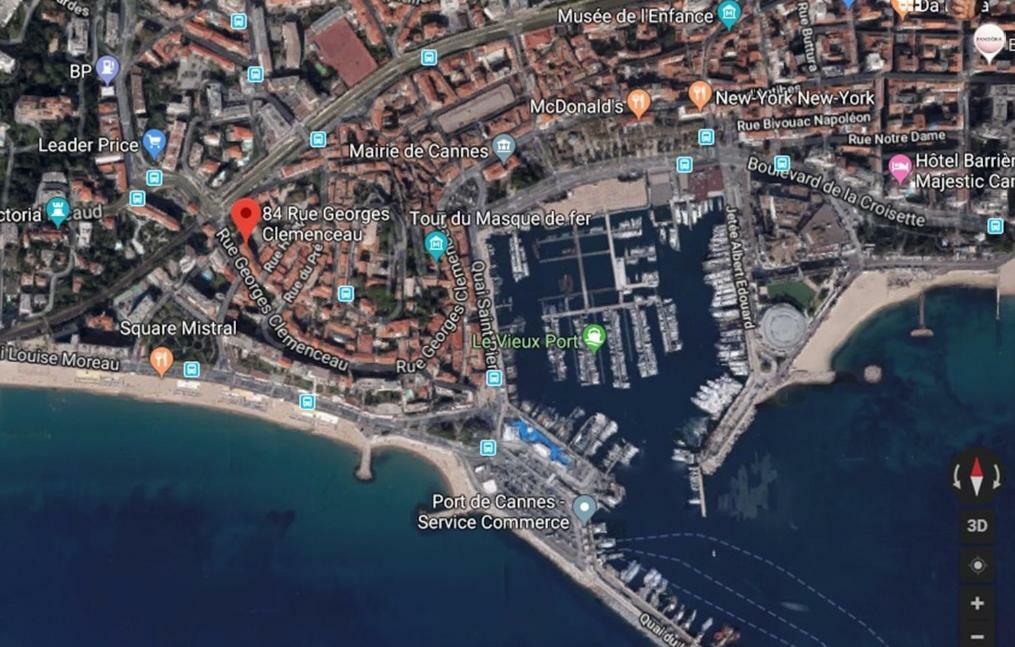 Appartement Cannes Bord De Mer Exterior foto
